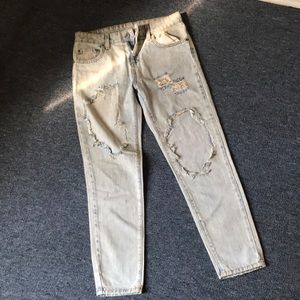 LF denim pants
